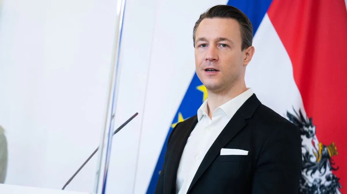 Finanzminister Gernot Blümel