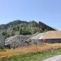 Seit August 2025 wird an der Bahnübergangsbrücke im Bereich Foirach-West in Niklasdorf gebaut
