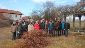 30 Teilnehmer folgten der Einladung zum Schnittkurs im Garten im Haus der Vulkane