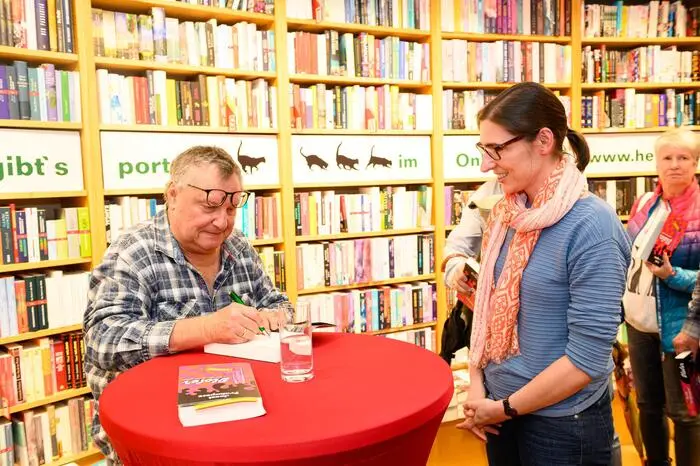 Lesung von Joesi Prokopetz in der Buchhandlung Heyn