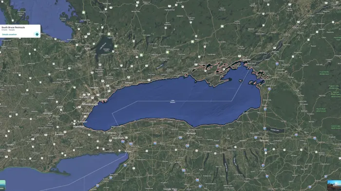 In den USA ist der Lake Ontario auf Google Maps bereits in Lake America umbenannt