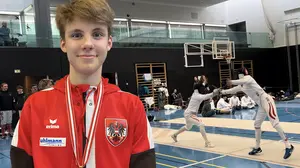 Julian Rankl will eine Karriere als Profifechter starten 