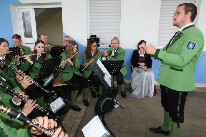 Die Feierlichkeiten wurden von der Musikkapelle St. Anna musikalisch umrahmt