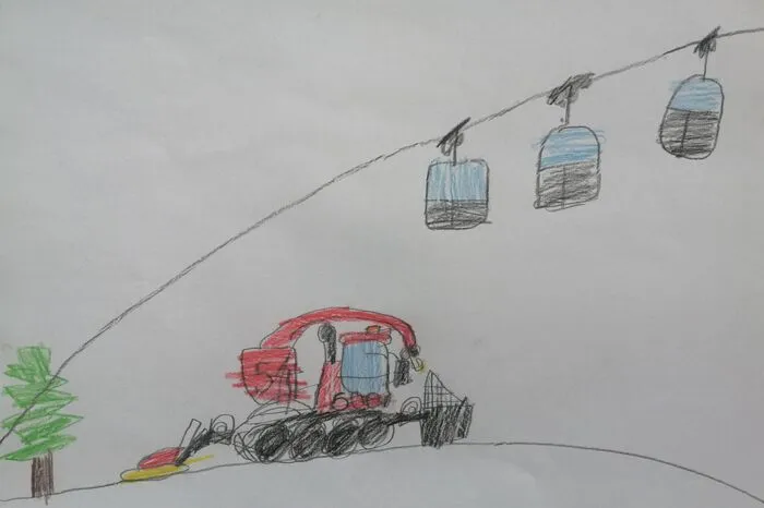Laurin Plankensteiner (6) aus Schlaiten ist ein riesen Fan von Pistenbullys. Kein Wunder, ist doch sein Papa auch Pistenbully-Fahrer. „Wenn ich groß bin, möchte ich auch Pistenbully-Fahrer werden und zusammen mit meinem Papa die Pisten präparieren“, sagt er.