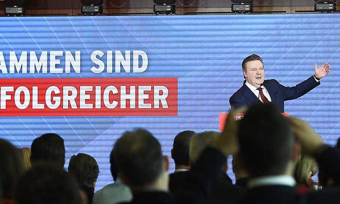 Wiens Bürgermeister Michael Ludwig bei der Klausur der Wiener SPÖ