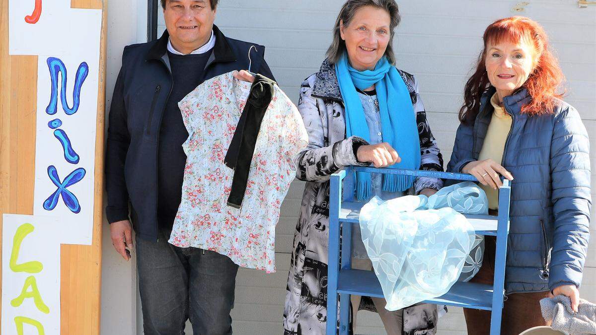 Das Kernteam des Projektes: Siegfried Holzschuster, Ingeborg Stelzer und Monika Meister (v.l.)