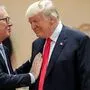 Jean-Claude Juncker und Donald Trump 