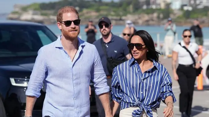 Meghan und Harry bei einem Aufenthalt in Australien