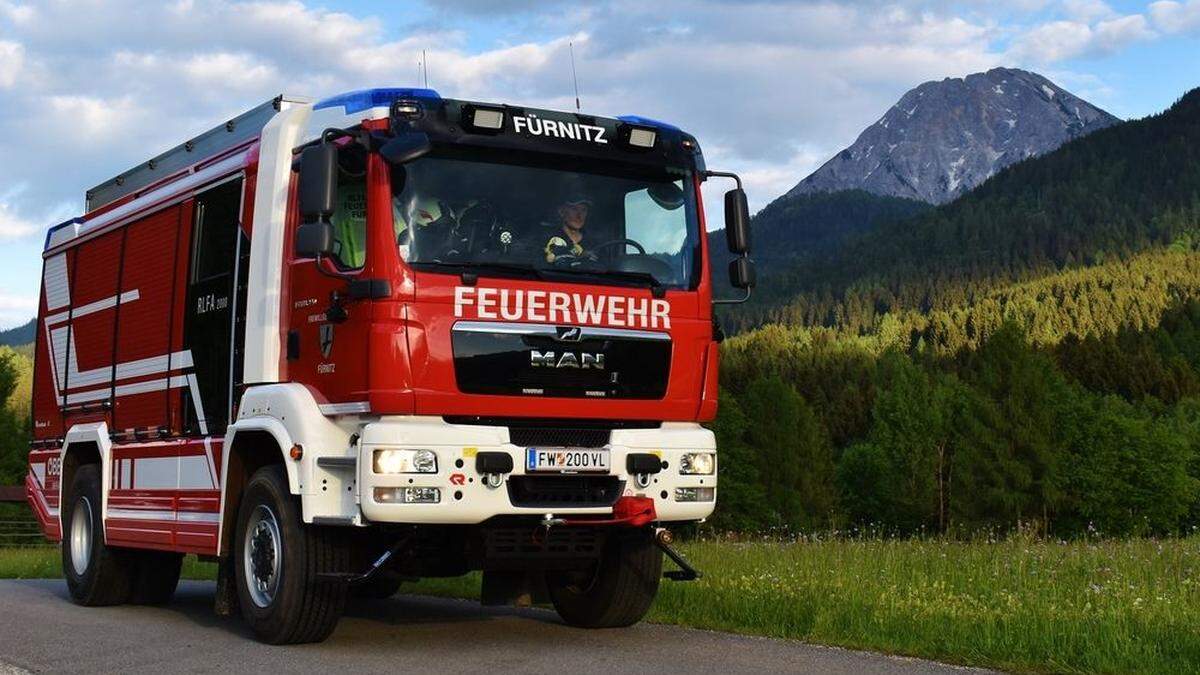 Das Löschfahrzeug der FF Fürnitz 