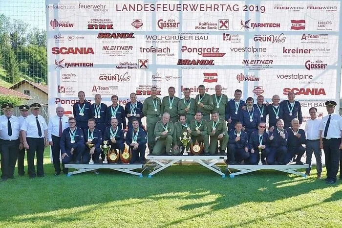 Stockerlplätze Bronze B: 1. Weitersfeld an der Mur (RB), 2. Pischelsdorf (WZ), 3. Zwaring-Pöls (GU)