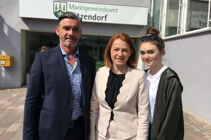 Andreas, Simone (VP) und Sophie Schmiedtbauer.