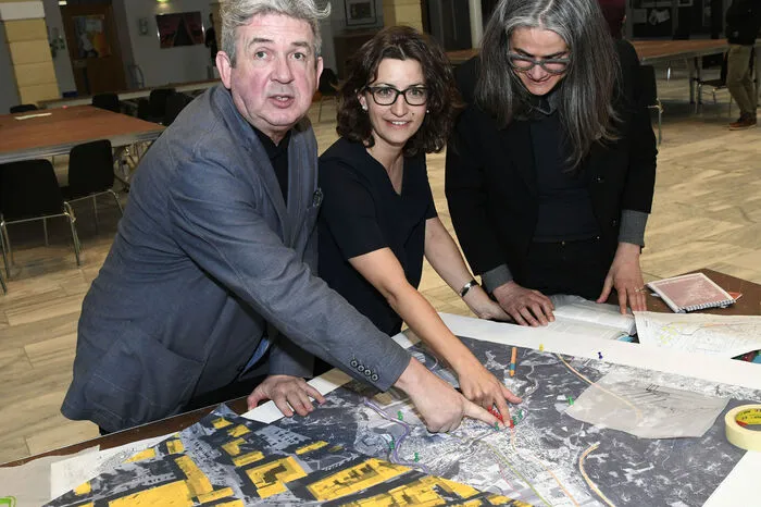 Otmar Rychlik, Elisabeth Leitner und Annalisa Mauri gestalten Spittal mit.