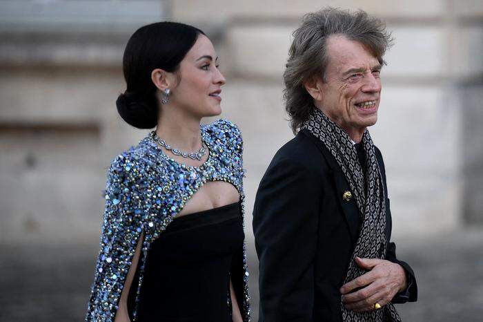 Mick Jagger mit Melanie Hamrick