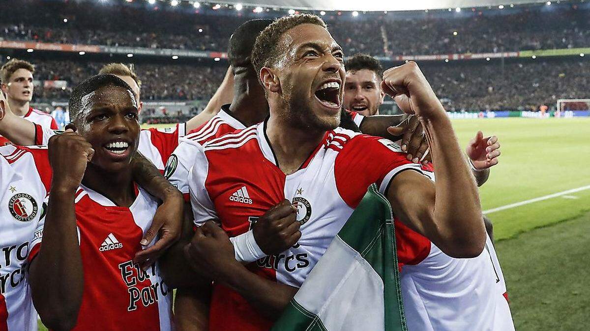 Feyenoord machte den ersten Schritt auf dem Weg ins Finale.