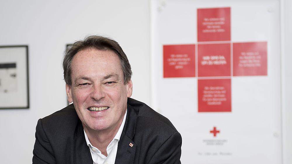 Michael Opriesnig ist Generalsekretär des Roten Kreuzes