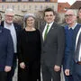 V.l.n.r.: Sommerbauer, Gogg, Siegel, Bürgermeister Jost, Friessnig, Siegl