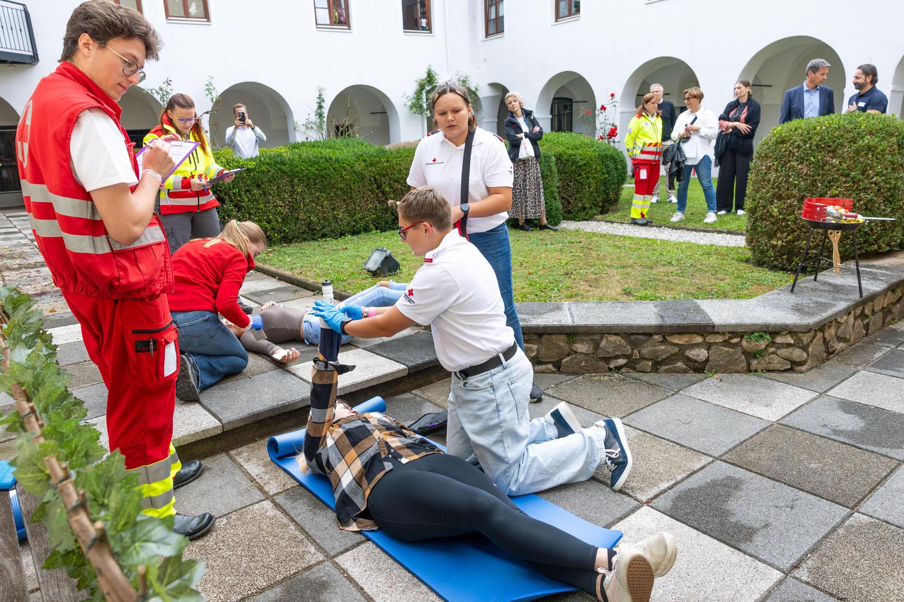 Landesjugendbewerb des Roten Kreuzes Kärnten in Wolfsberg