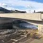 Die Brücke über die Lavant wird im Zuge des Hochwasserschutzprojektes neu errichtet
