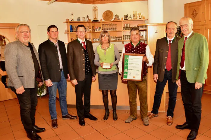 Geehrt: Irene und Matthias Salcher.