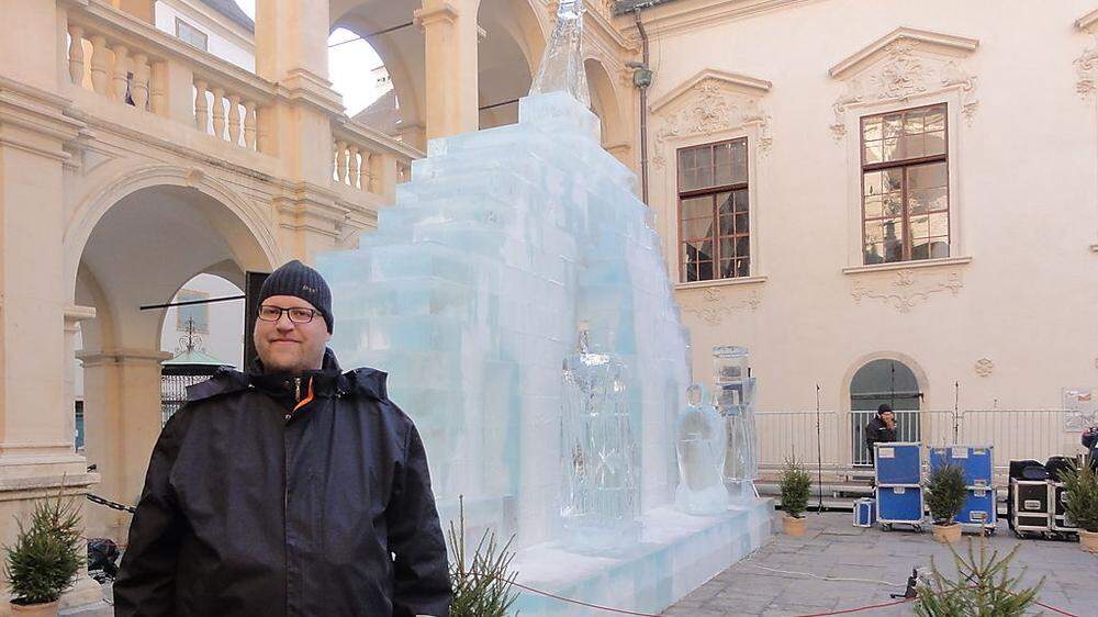 Kimmo Frosti vor seiner Eisgrippe