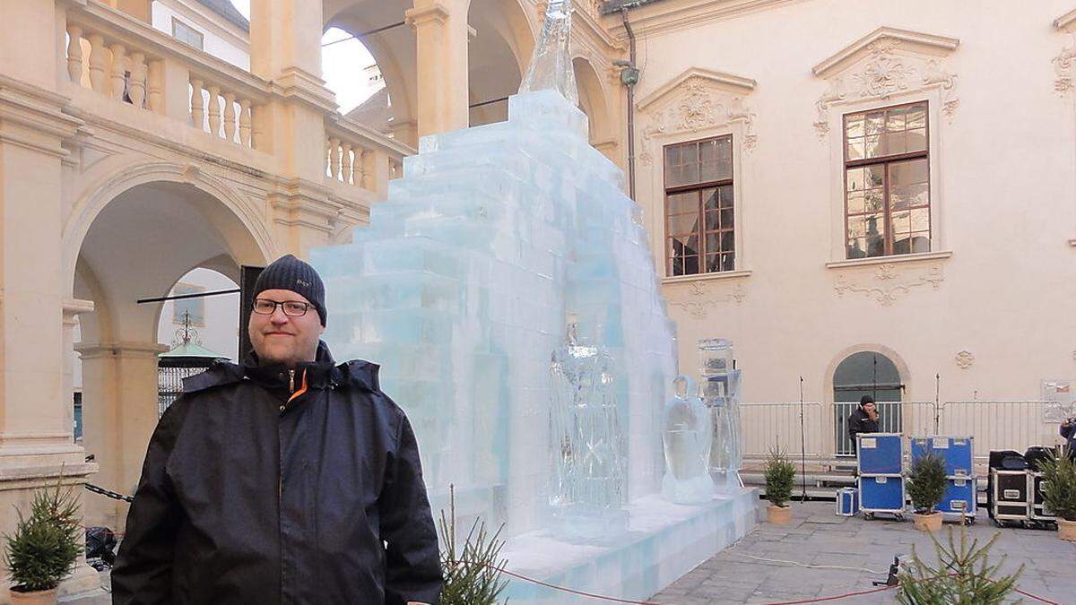 Kimmo Frosti vor seiner Eisgrippe