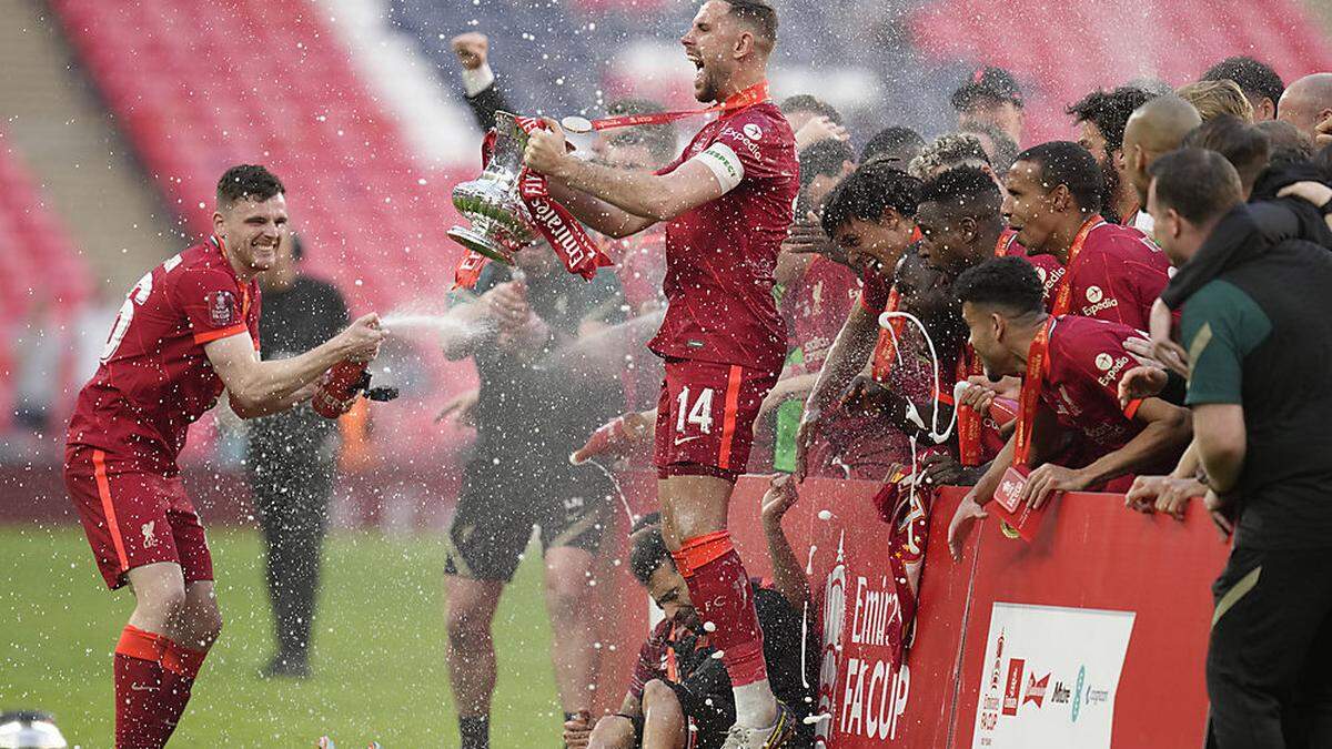 Liverpool jubelt auch über den Sie im FA Cup