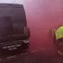Der Manchester-Bus mitten im Chaos