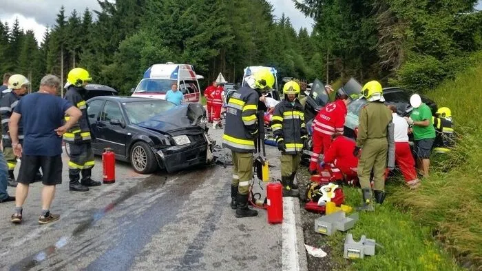 Zwei Notärzte und Hubschrauber waren an der Unfallstelle