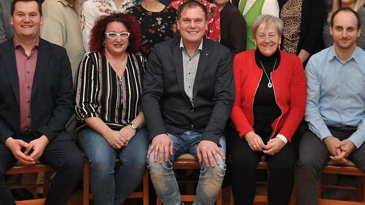 Christian Reiter (M.) geht für die SPÖ Obdach als Spitzenkandidat in die Wahl