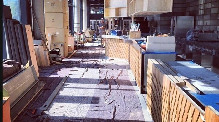 Noch wird gebohrt und gehämmert, doch die Baustelle biegt in die Zielgerade.