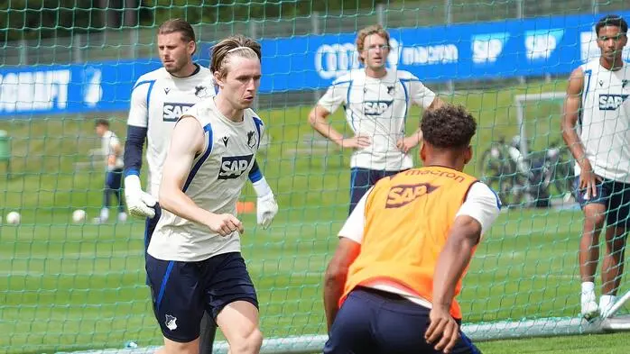 Patrick Wimmer im Trainingslager in Seefeld