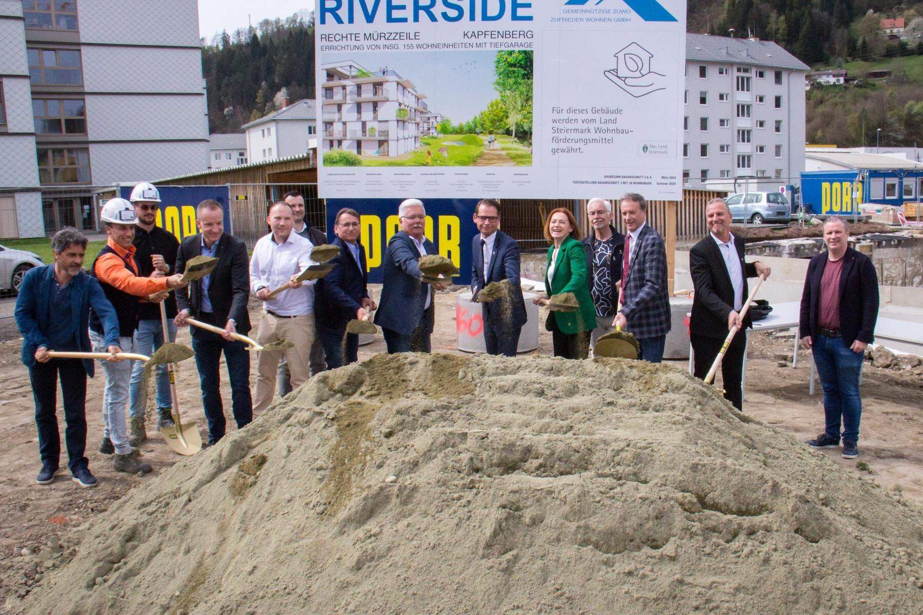 Business-Szene: 24-Millionen-Projekt „Riverside“: Vorletzter Bauabschnitt beginnt 