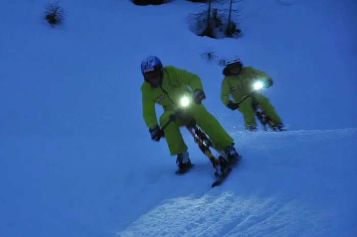 ... waren die beiden 2018 in Obertauern, ...