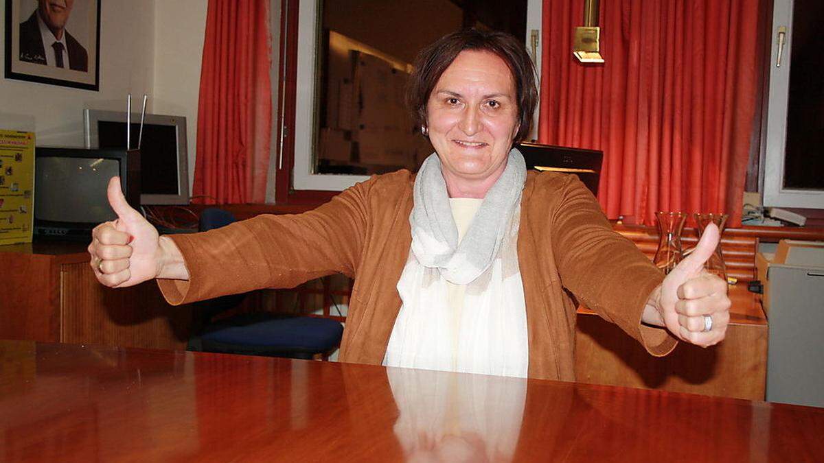 Sie schrieb heute Geschichte: Elisabeth Lobnik wurde in Eisenkappel-Vellach zur ersten Bürgermeisterin des Bezirkes gewählt
