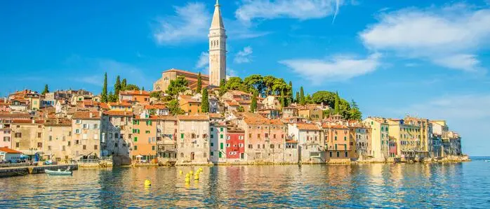 Städte wie Rovinj zählen zu den wichtigsten touristischen Zentren