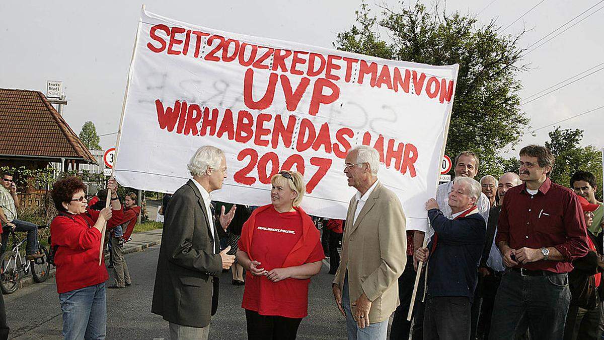 Jahrzehntelang haben die Anrainer für den Südgürtel demonstriert. Heute wird er eröffnet