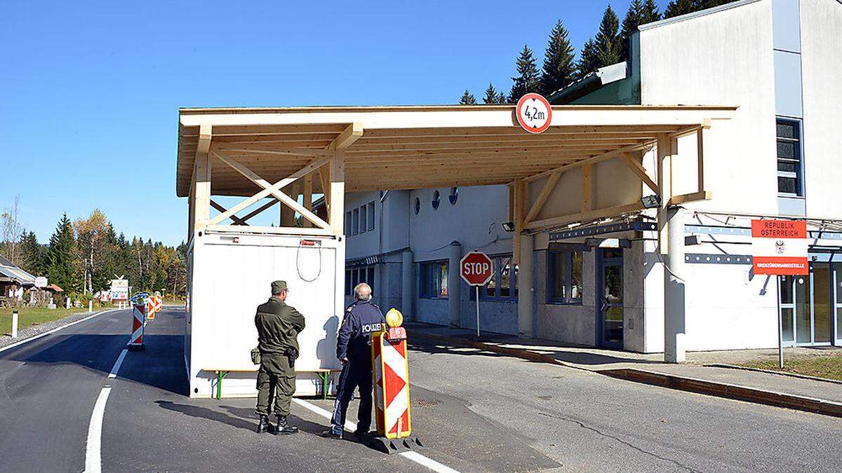 Grenzübergang Wurzenpass (Symbolfoto)