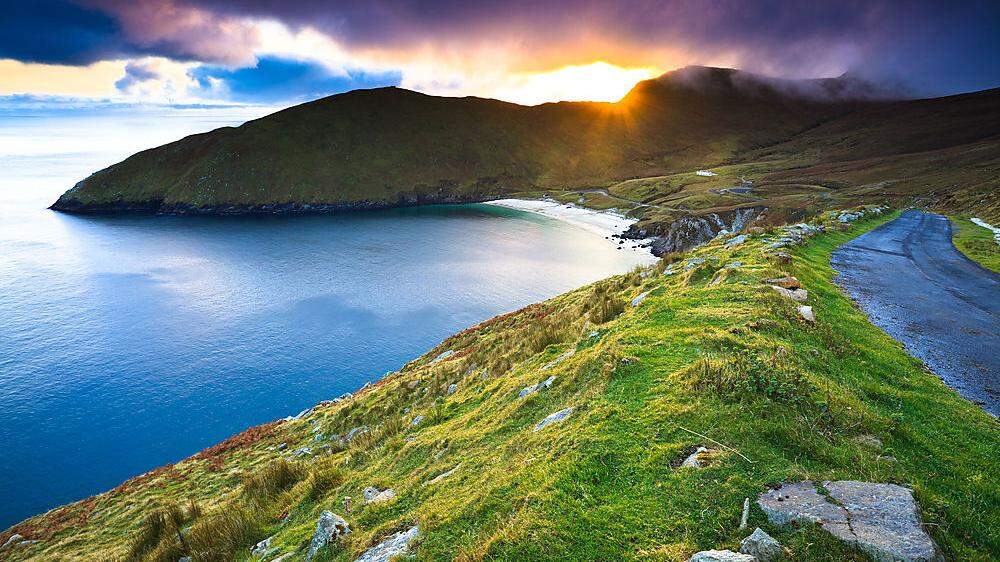 Auch Achill Island ist ein Ziel der Rundreise