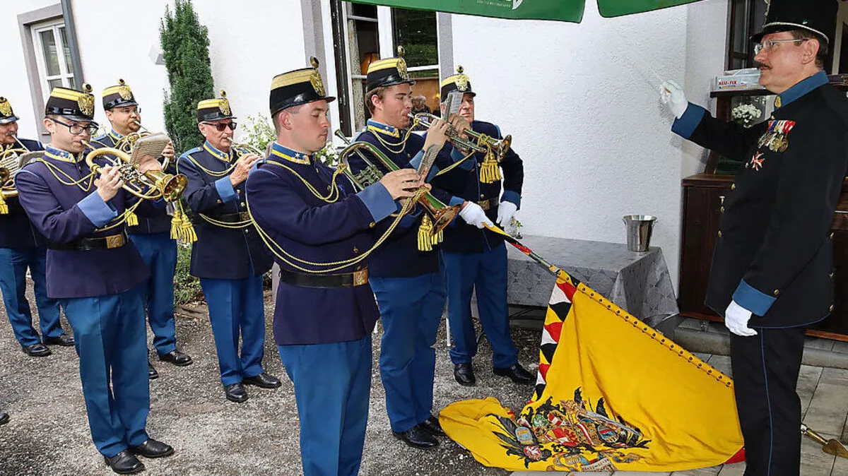 Die "Hoch- und Deutschmeister" gastierten beim Urbaniwirt