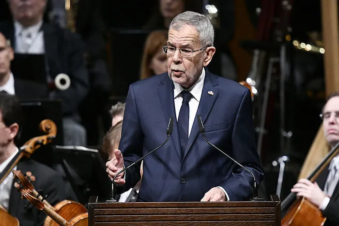 Bundespräsident Alexander Van der Bellen betonte in seiner Rede die Wichtigkeit der Demokratie.