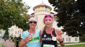 Für die erfolgreiche Teilnahme gab es beim 6. Kärnten Marathon eine Medaille