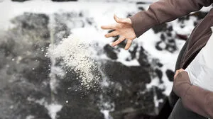 Eigentümer von Liegenschaften sind bei Glatteis verpflichtet zu streuen 