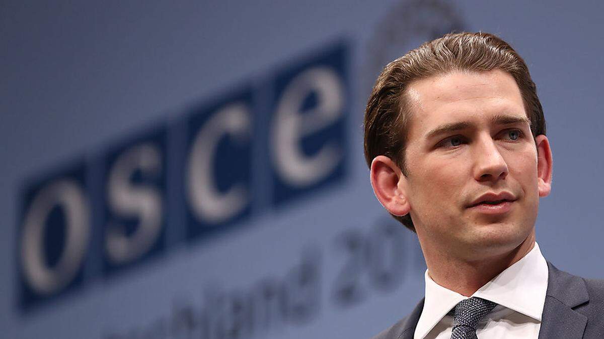 Kurz im OSZE-Ministerrat