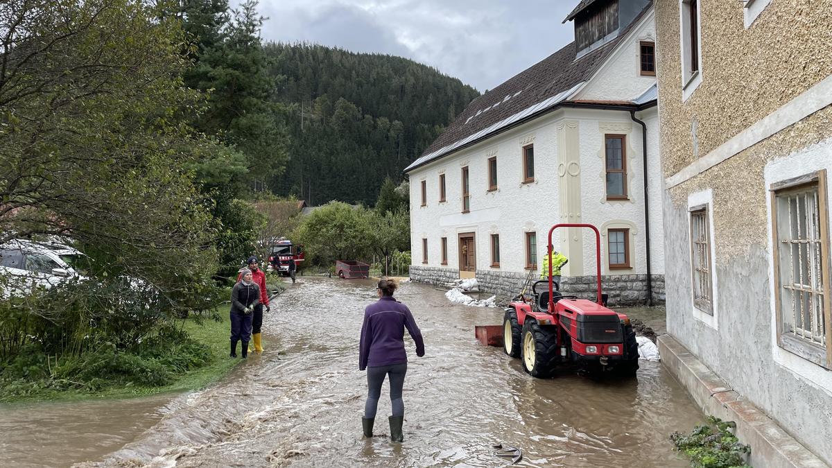 Das steirische Thörl wurde zweimal massiv vom Hochwasser getroffen