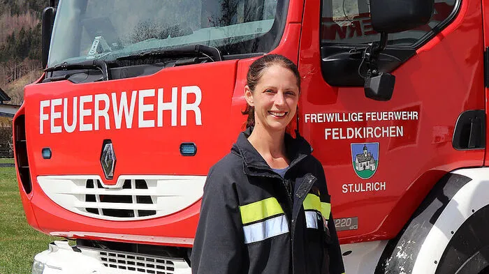 Lisa Wadl engagiert sich seit fast 20 Jahren bei der FF St. Ulrich bei Feldkirchen