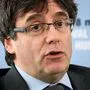 Carles Puigdemont bei einer UN-Veranstaltung in Genf vor wenigen Tagen: Der neuerliche Haftbefehl brachte ihn und die deutschen Behörden in die Bredouille