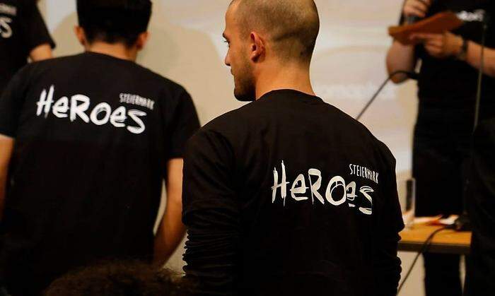 Im Projekt "Heroes" sollen junge Männer frei sprechen können