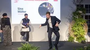 Sina Müller überzeugte in der Kategorie „Sport“ und animierte gemeinsam mit ihren Freunden Vasi Lancu und Marcel Svrta