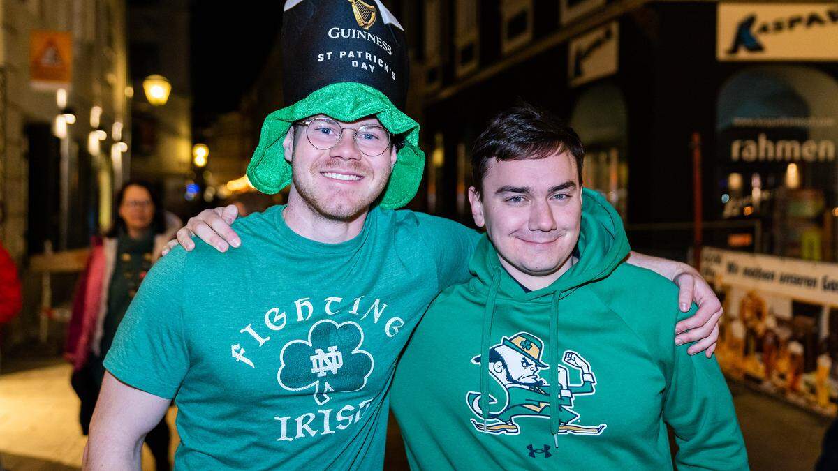 Saint Patrick wird auch in Graz nicht vergessen