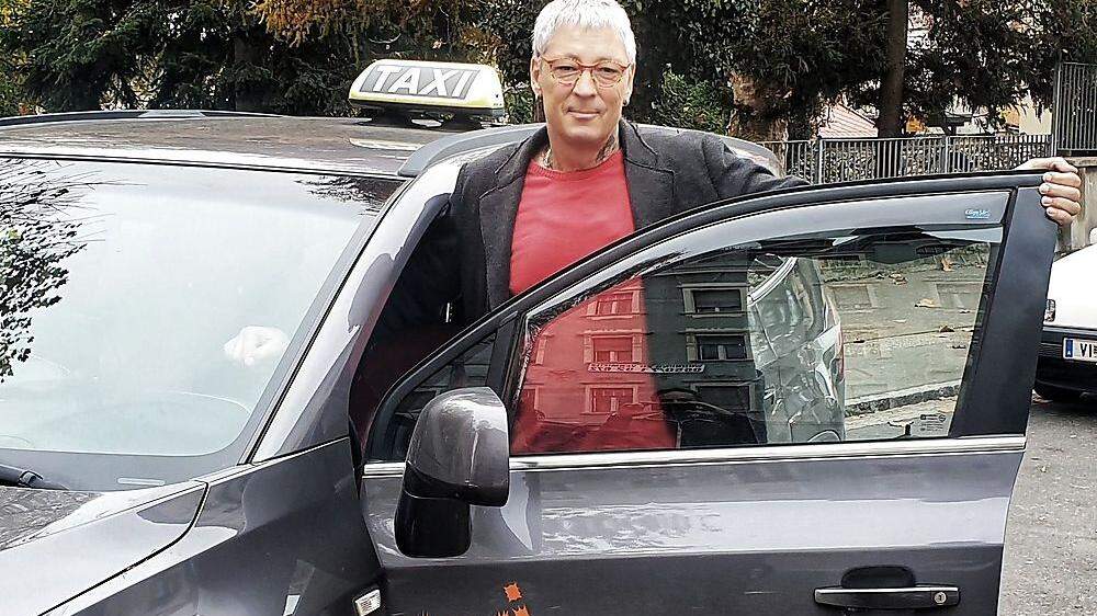 Villachs Taxi-Unternehmer, wie Klaus Ortner, sind nicht nur vom Lockdown im November betroffen